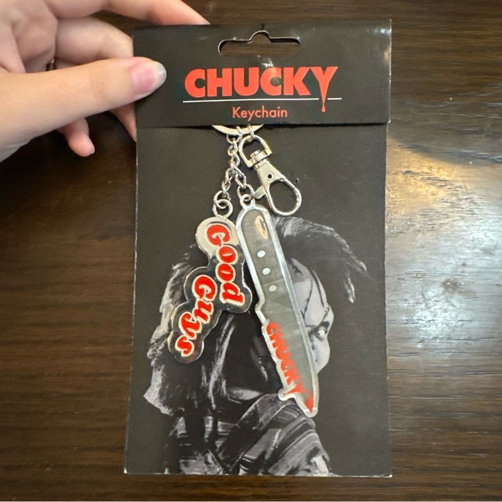 Chucky Child’s Play Good Guys Keychain Bag Clip Horror Halloween NEW